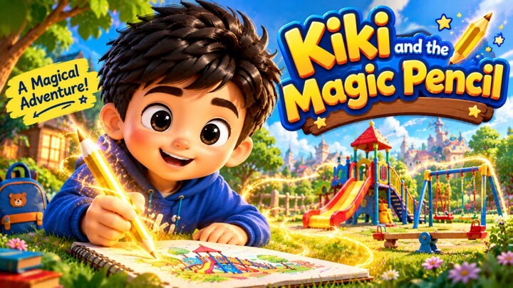 What Happens When Kiki Draws With a MAGIC PENCIL? 😳✏️