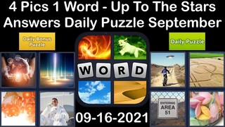 4 Pics 1 Word - Up To The Stars - 16 September 2021 - Answer Daily Puzzle + Bonus Puzzle