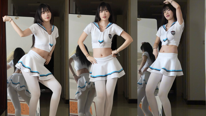 Đồng phục thủy thủ trắng dày