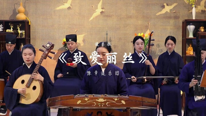 当我用道乐方式演奏《致爱丽丝》，师兄：这是要送走爱丽丝？？？