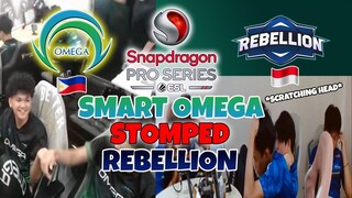 SMART OMEGA STOMPED REBELLION | SNAPDRAGON PRO-SERIES SEASON 5 DAY 4 🔥🔥🔥