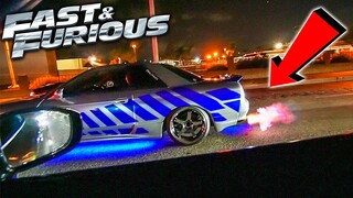 FAST & FURIOUS SKYLINE TERRORIZES THE STREETS ON LA!!!