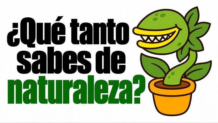 ¿Qué tanto sabes de la naturaleza? | Quiz de 5 preguntas