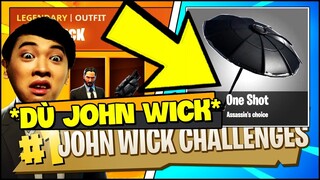 Channy chơi thử Fornite - cố giành cho được cây dù John Wick!!