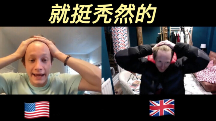 When the British and Americans speak Chinese together...I can't stop laughing