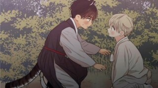 【Cute and fierce】Baby friends|Little tiger gong was picked up by little rabbit and brought home, and