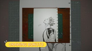 Drawing Bokuto