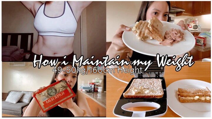What i eat in a Day || Balance Diet & Weight  (or Mukbang?)😅