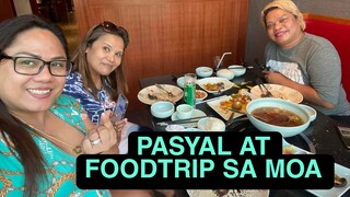 PASYAL AT FOODTRIP SA MOA| @MIA KALOKA at Mam @Charlote iyana tv