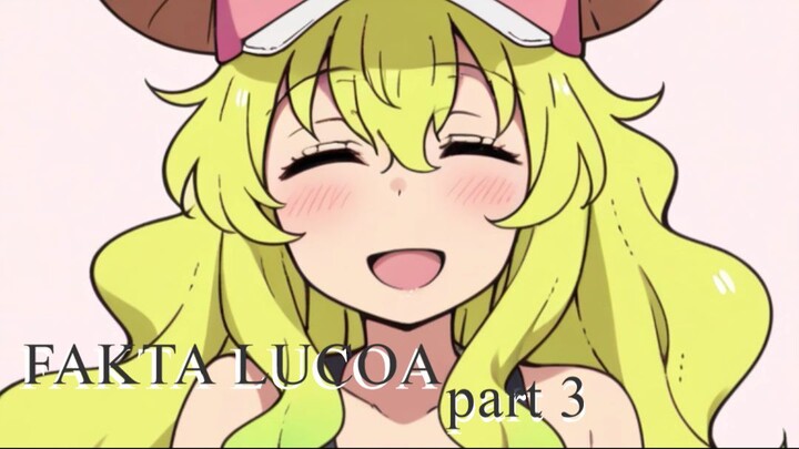 FAKTA LUCOA part 3 | #shorts #animeshorts #kobayashisanchinomaiddragon #tohru #kobayashidragonmaid