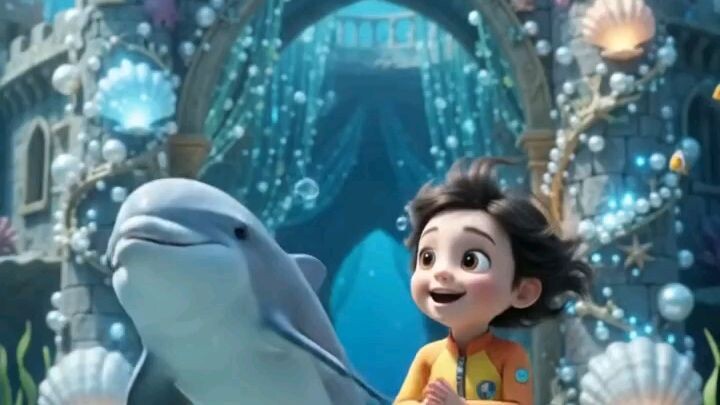 #Dolphin #UnderwaterCastle