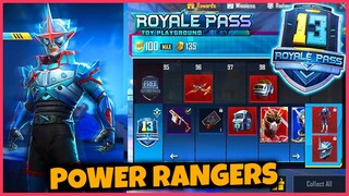 THÔNG TIN ROYALE PASS SEASON 13 | CHỦ ĐỀ VỀ SIÊU NHÂN "POWER RANGERS" :)) || PUBG MOBILE