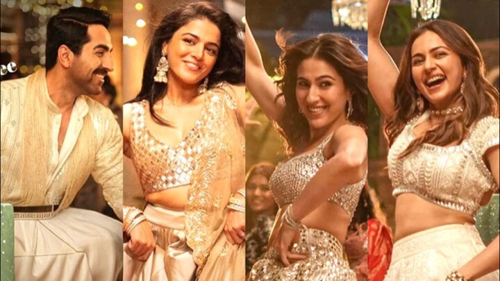 PATI PATNI AUR WOH DO ROOP DI RANI Song Ayushmann  Wamiqa, Sara  Rakul, Guru Randhawa Tanishk, Rajes