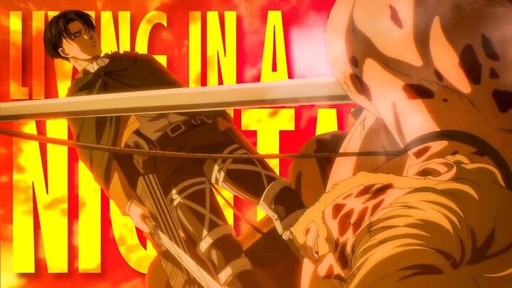 Beast Titan Round 3「AMV」- Living In A Nightmare (Blacklite District) ᴴᴰ