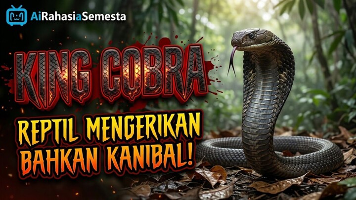 King Cobra Reptil Yang Mengerikan Bahkan Kanibal !