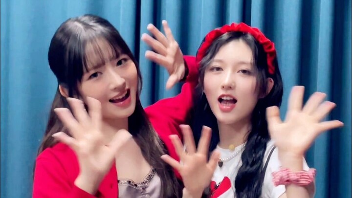 Satoshi Naoi and Jin Qiutian's "HEYA" dance challenge ❤️☀️