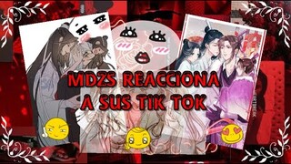 MDZS REACCIONA A SUS TIK TOK....SHIPS../Lan Zhan x Wei Ying/ U.U /Xicheng/…/Lan Sizhui x Jin Ling/ ❣