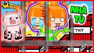 NOOB KAMUI THỬ THÁCH THOÁT KHỎI NHÀ TÙ TNT SIÊU NGUY HIỂM TRONG MINI WORLD | KAMUI GIẢI MÃ