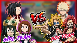 LATIHAN TEAM MATCH BARENG TEMAN SEKELAS | My Hero One Justice
