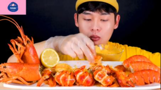 Mukbang tôm #anngon