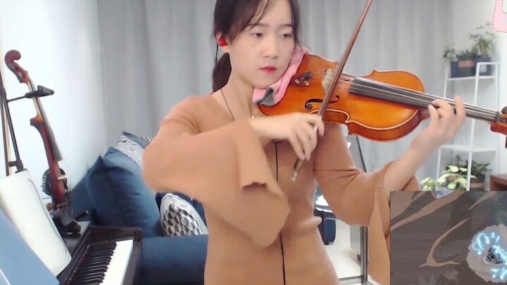 [Violin/Rubbing sauce] "นารูโตะ คาถา จอมคาถา Shippuden" เพลงเปิด "นกสีฟ้า"