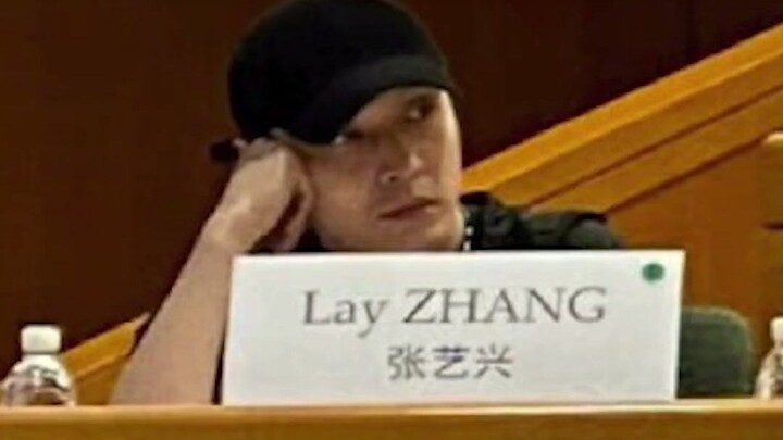 Ran into Zhang Yixing in a Harvard classroom—here’s a shoutout to China’s entertainment industry: st