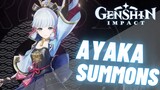 Kamisato Ayaka is Finally Here! | Genshin Impact Ayaka Summons