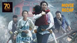 🎬 Train To Busan 🎬 (korean movie) recap/explained in hindi/urdu #70mmmovierecaps ❤️🇰🇷