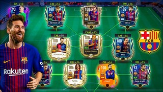 Barcelona - Best Ever Past & Present Squad Builder | FIFA Mobile 22