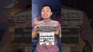 Nikah sama sepupu boleh atau engga? #shorts
