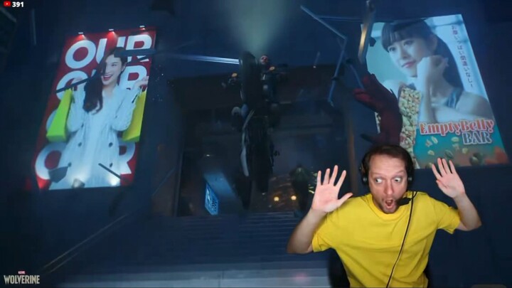 Wolverine Marvel bisa bermain game sendiri, Anda tidak perlu menekan apa pun.