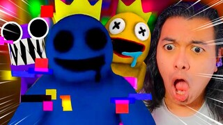 ENCONTRÉ A BLUE GLITCH Y MUCHOS NUEVOS PERSONAJES DE RAINBOW FRIENDS EN ROBLOX