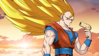 Goku và Buu chỉ đang thổi tóc