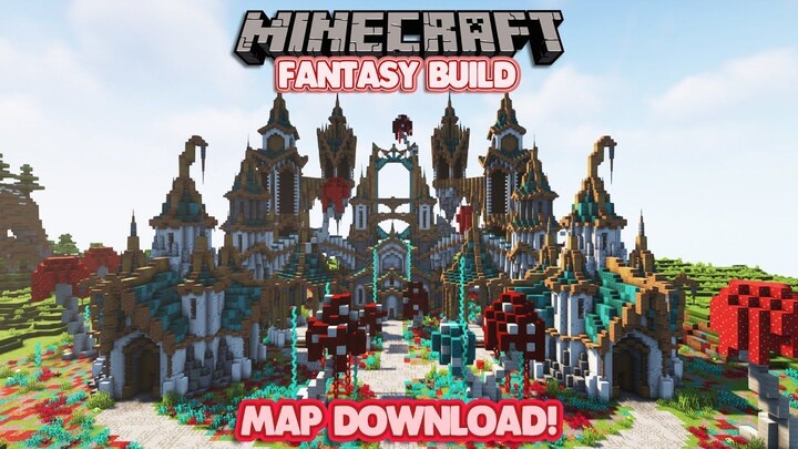 Fantasy Base Build - Minecraft Timelapse