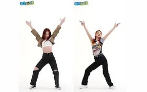 ITZY (Mafia In the morning) 彩领and 礼志舞蹈对比  周偶