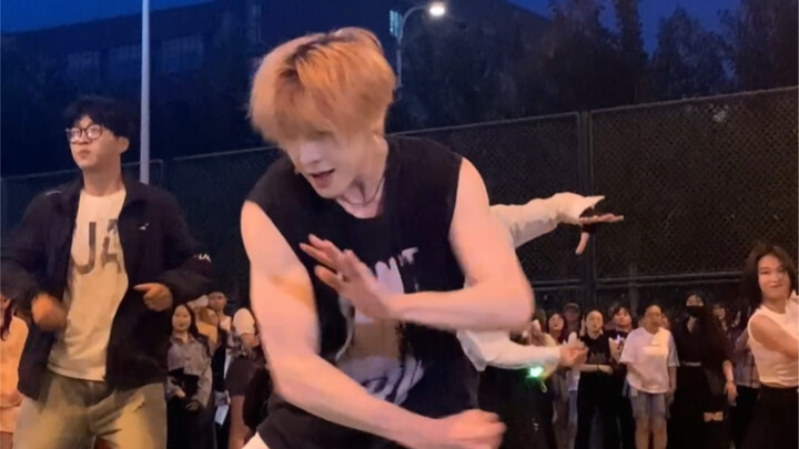 What will be the chemical reaction of dancing call me baby in college