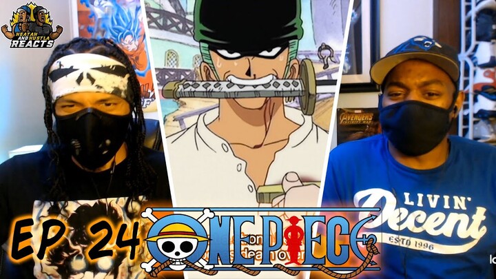 Zoro Vs Mihawk! One Piece Reaction - Episode 24