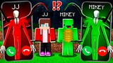 JJ Slender Man vs Mikey Slender Man CALLING to MIKEY and JJ at Night ! - in Minecraft Maizen
