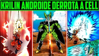 KRILIN GOD ANDROIDE DEMUESTRA SU VERDADERO PODER CONTRA CELL - DRAGON BALL NEW HOPE 6