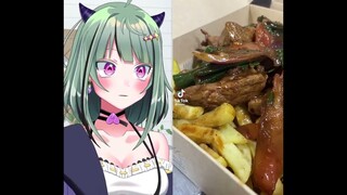 Vtuber Reacts to Cooking Video 😋 #vtuberindonesia