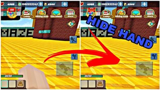 HOW TO HIDE HAND IN SKYBLOCK 😁NOT BONEMEAL! BLOCKMAN GO GARENA: SKYBLOCK