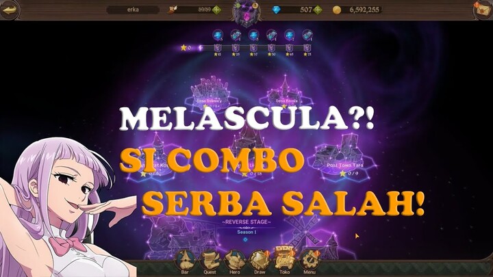 gacha melascula dan review event serta stage baru ( Nanatsu no Tazai Grandcross Indonesia )
