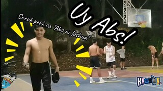 Axl Medina tumira ng tres,sabog ang matres‼️+ Sneak Peak sa abs ni Joshua Abad . 👑 × 💀 × 🏀