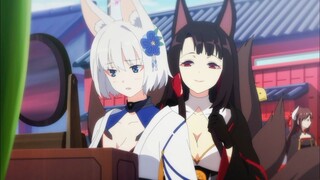 #赤城X加賀 #高雄X愛宕 #アズールレーン