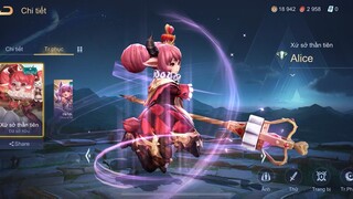 Liên Quân Mobile - Review Skin Alice Xứ Sở Thần Tiên