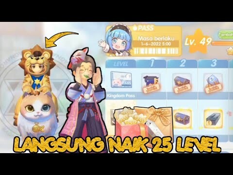 BELI KINGDOM PASS DI BULAN MEI LANGSUNG NAIK 25 LEVEL || RAGNAROK X GENERATION