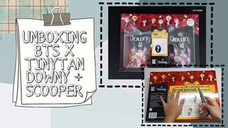 [UNBOXING | HAUL] BTS TINYTAN DOWNY /with free collectables/eng sub /philippines