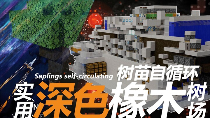［世界首台］树苗自循环实用深色橡木树厂