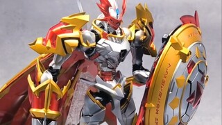 【喷涂展示】万代 数码宝贝 FRS红莲骑士兽