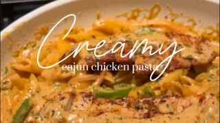 Creamy Cajun Chicken #recipe #chickenrecipes #food #shortsfeed #satisfying